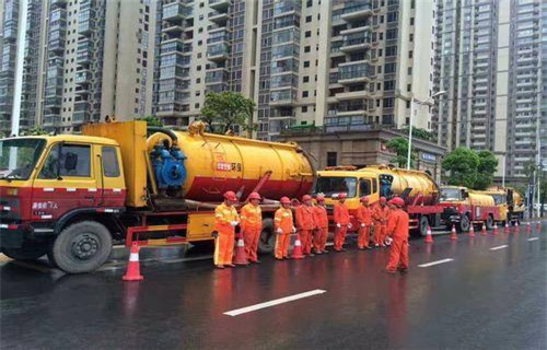 静宁市政管道清淤