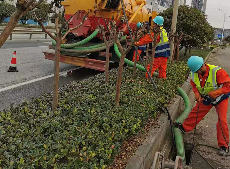 静宁市政管道清淤